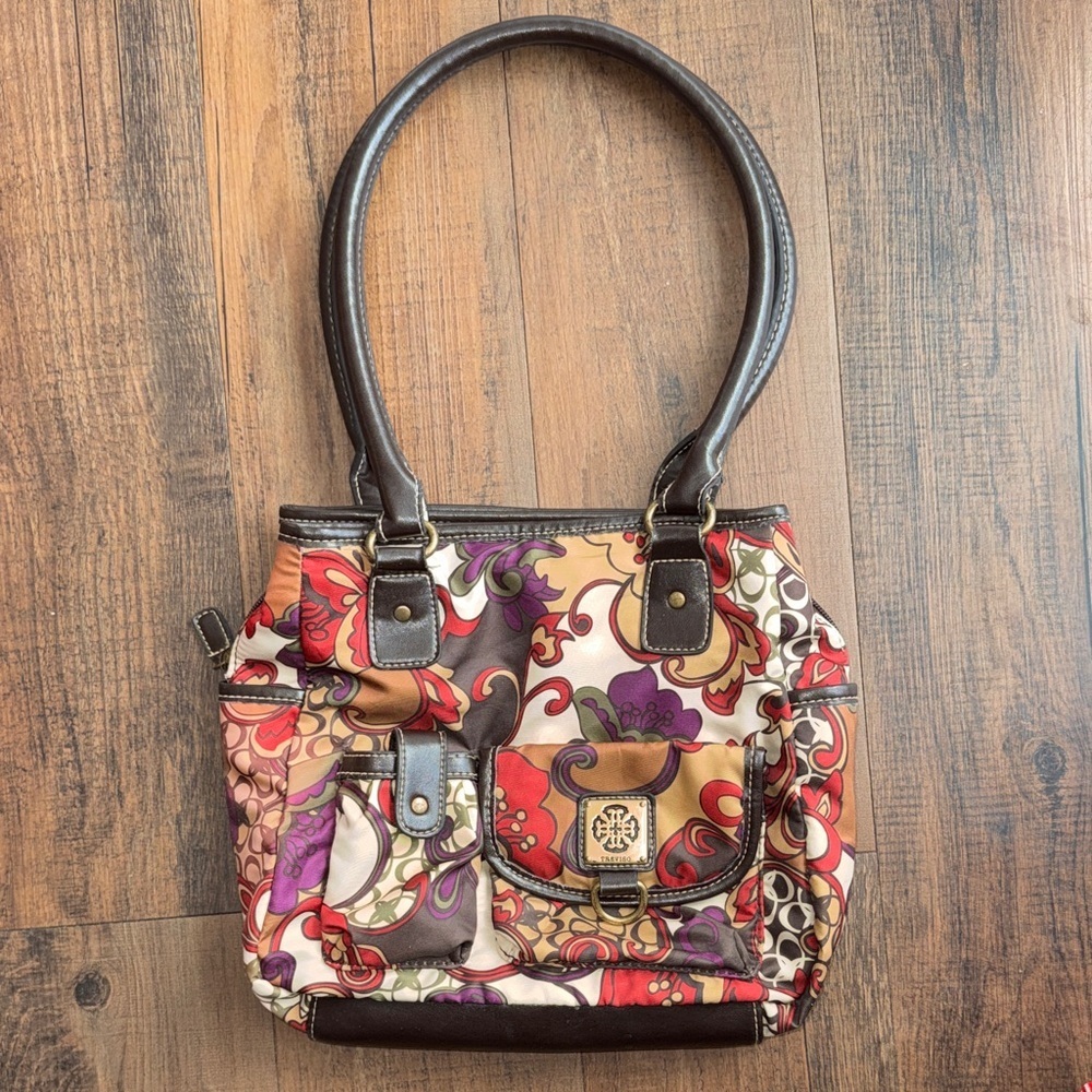 Treviso Vibrant Floral Shoulder Bag